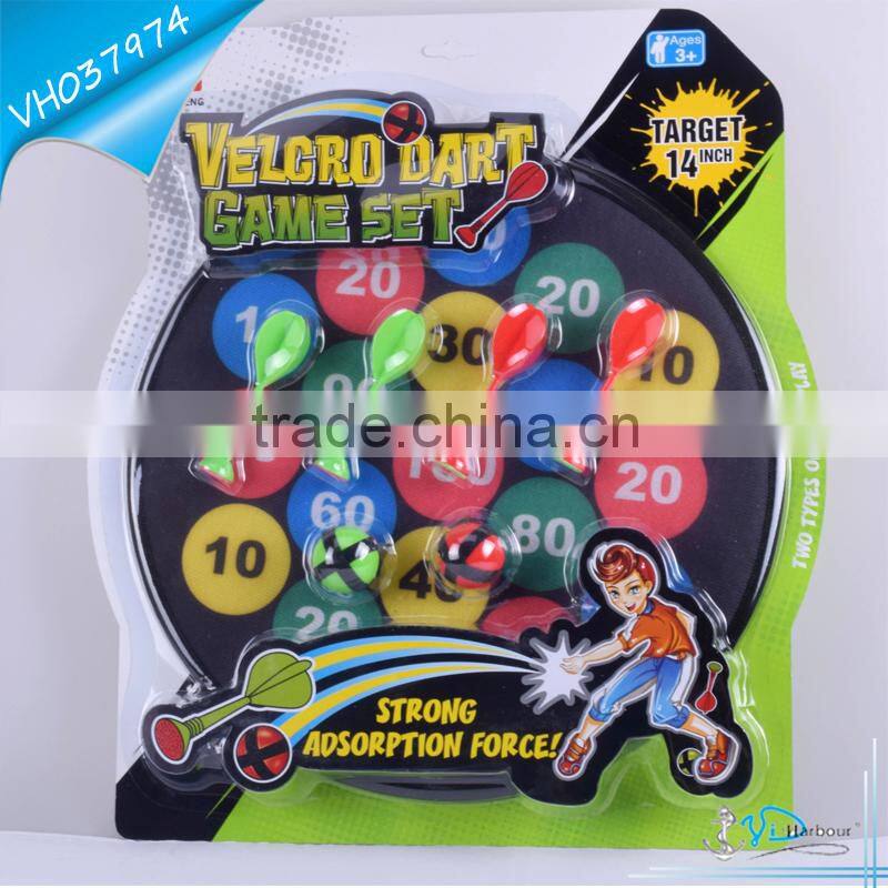 Best Fun Easy Indoor Games for Kids Velcro Ball Dart Game