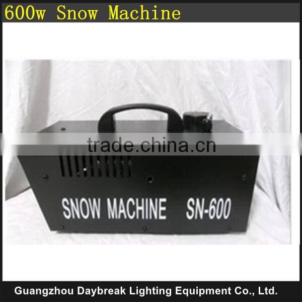 stage effect 600W snow machine party Small Snow effect Machine ac110v/220v