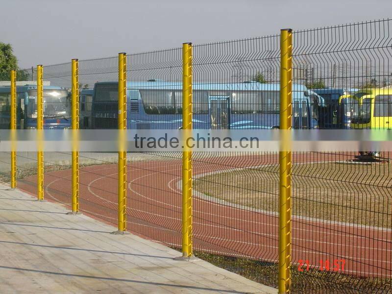 CE certificate curved metal wire mesh fence for sale on alibaba express