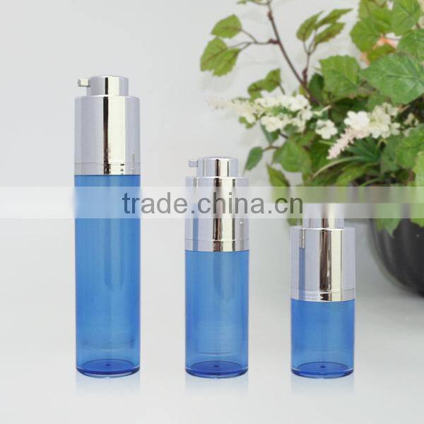 15ml/30ml/50ml luxury cosmetic airless pump bottle for lotion