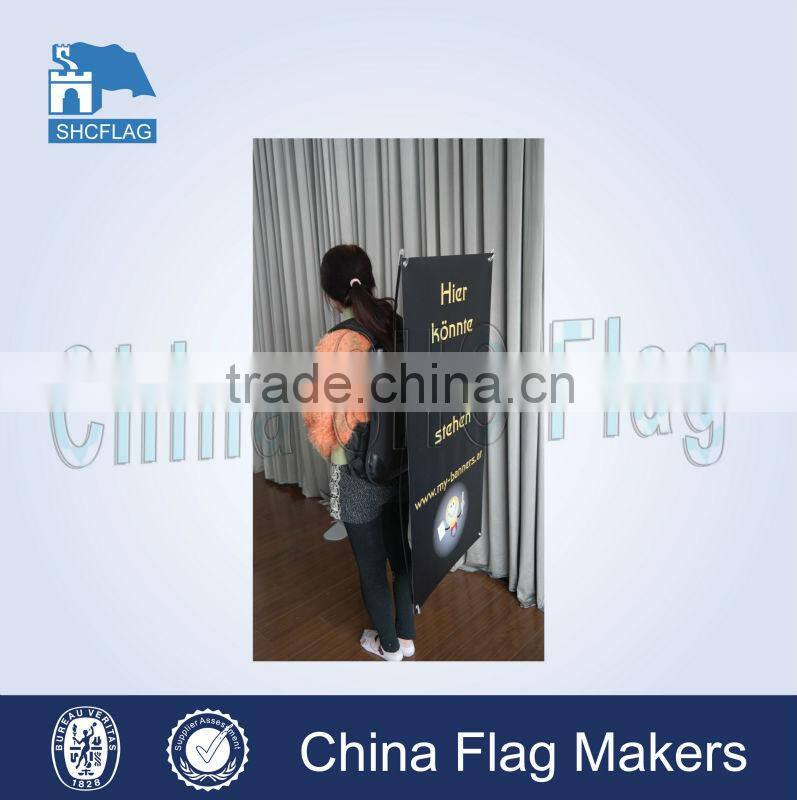 outdoor & indoor promotion backpack flying banner