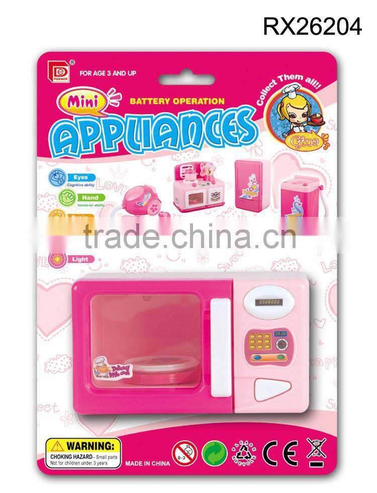 Funny kid's toys electrical mini toy fan play kitchen appliance toy