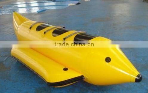 adult inflatable fly fish / fly fish boat for water sport / flying fish
