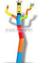 air dancer tube with blower fan / inflatable dancing man / polyester ripstop material shell