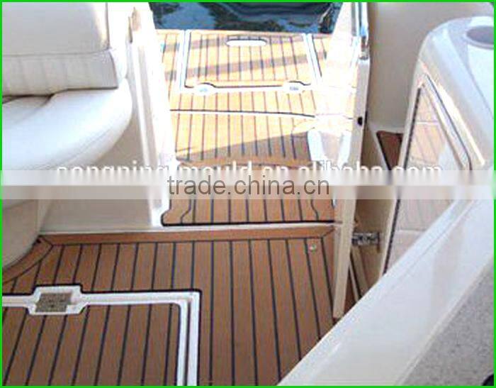 flexible yacht teak decking ,high quality pvc material 190mm*5mm