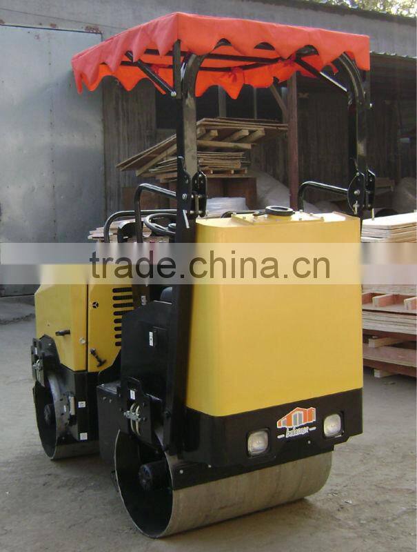 mini compactor,double drum JYL51C,work weight 1.8ton,UK engine