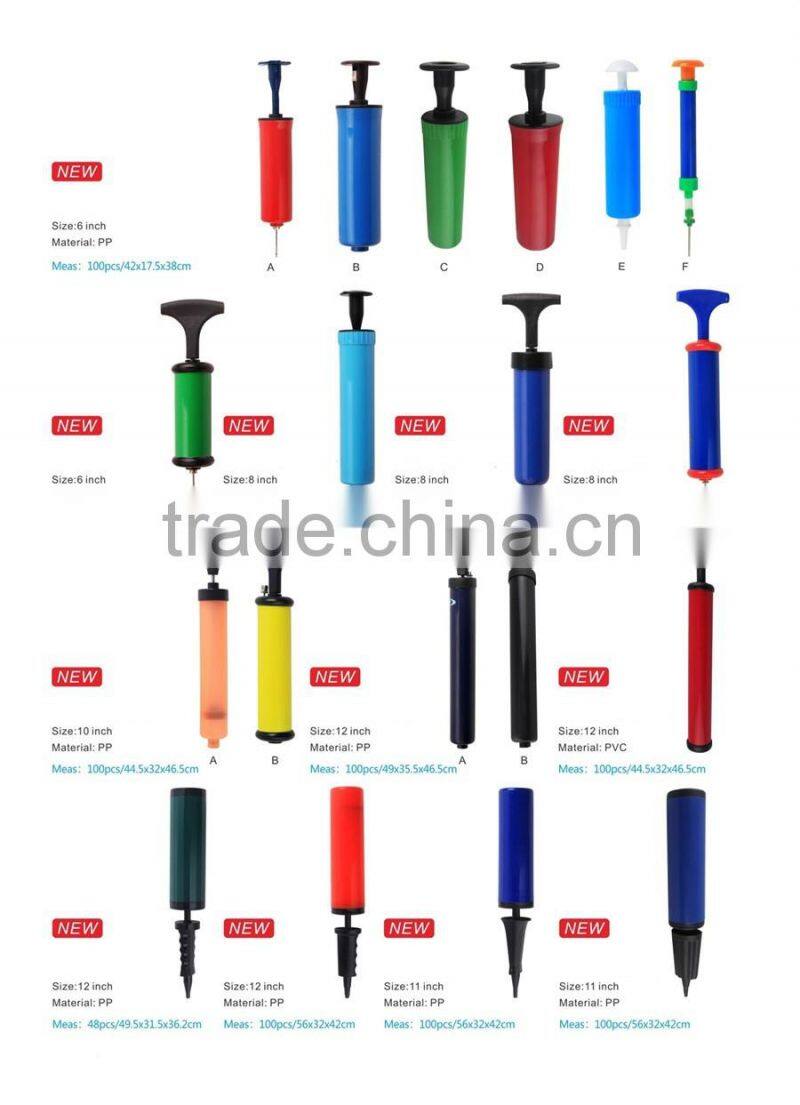 Mini hand-held Ball Air Pump for Soccer balls,inflatball toys, pool