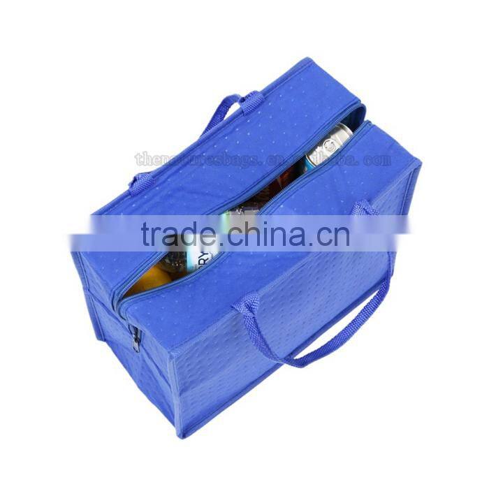 Custom Printing Luxurious Packaging Nylon Promotional Insulated Cooler Bag