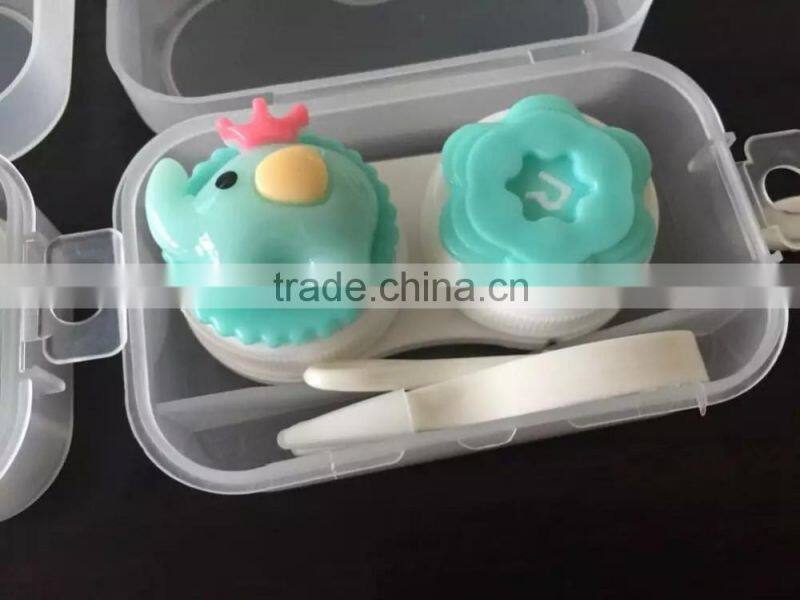 3D cartoon contact lens case