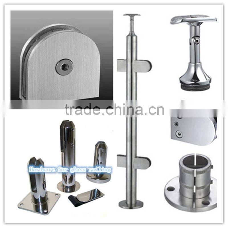 frameless glass balustrade/railing/handrail design