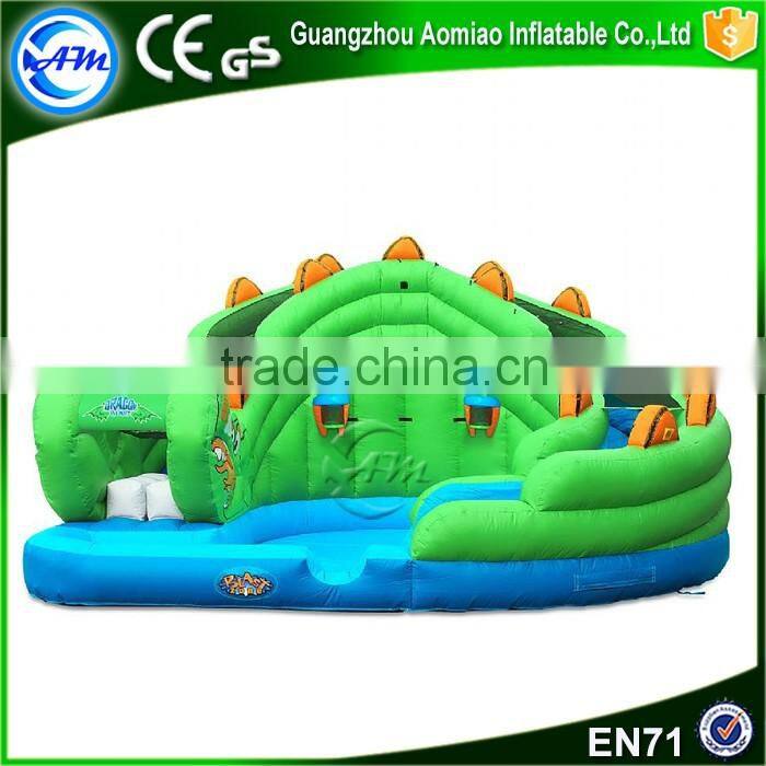 Promotional excellent quality adult giant inflatable water slide for sale