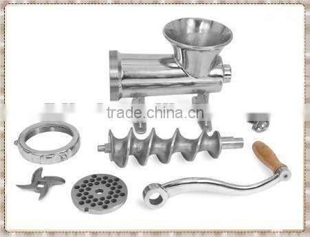 manual stainless steel meat mincer