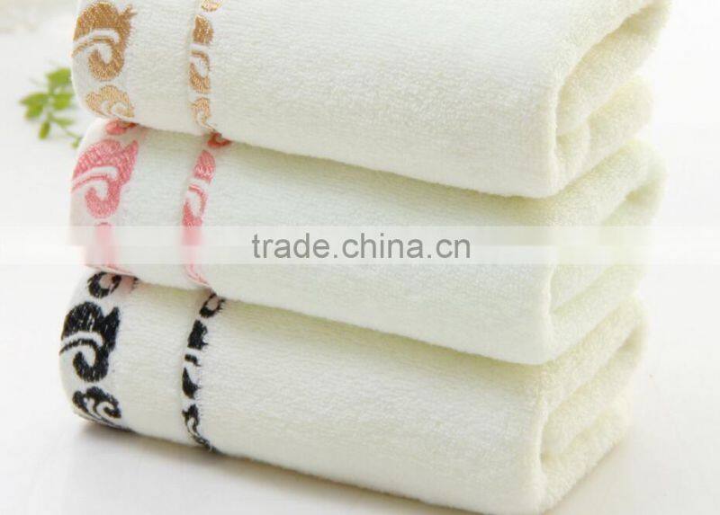 100% Cotton Solid Color Towels 34*75