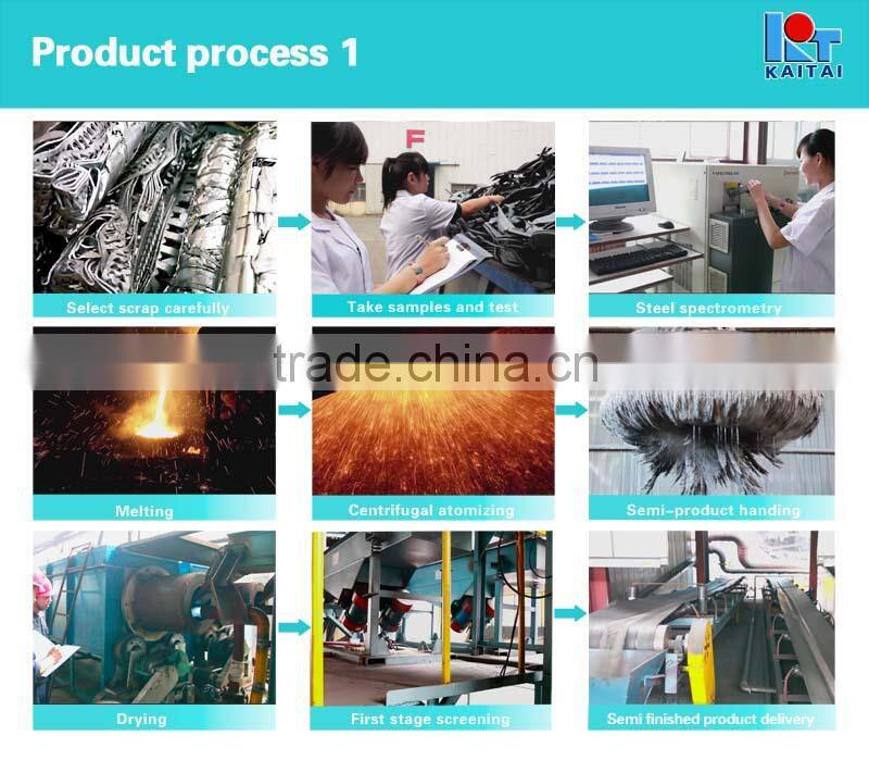 Metal abrasive steel shot S550 widely used packaging in paper bag