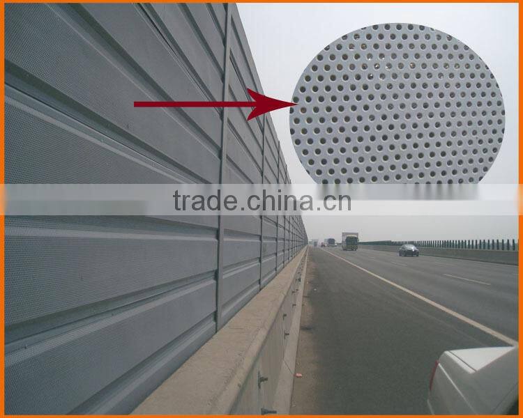 Aluminium highway metal acoustic noise sound barrier fence