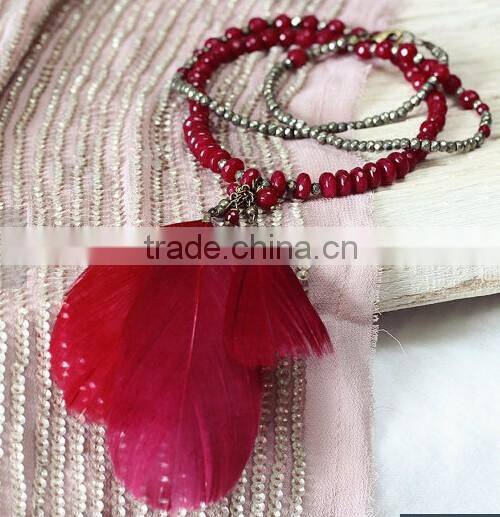 moonkite Natural gemstone for necklace fittings