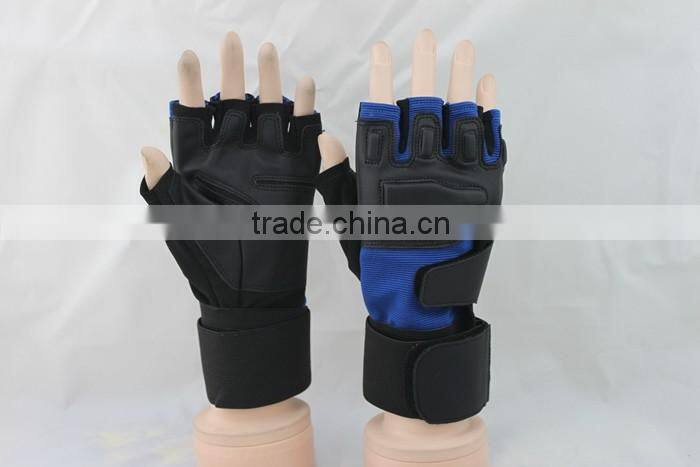 Silicone print palm cycle gloves