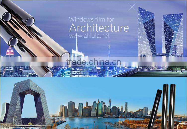 1.52*30m/roll Sun control glass heat protection window film for architectural