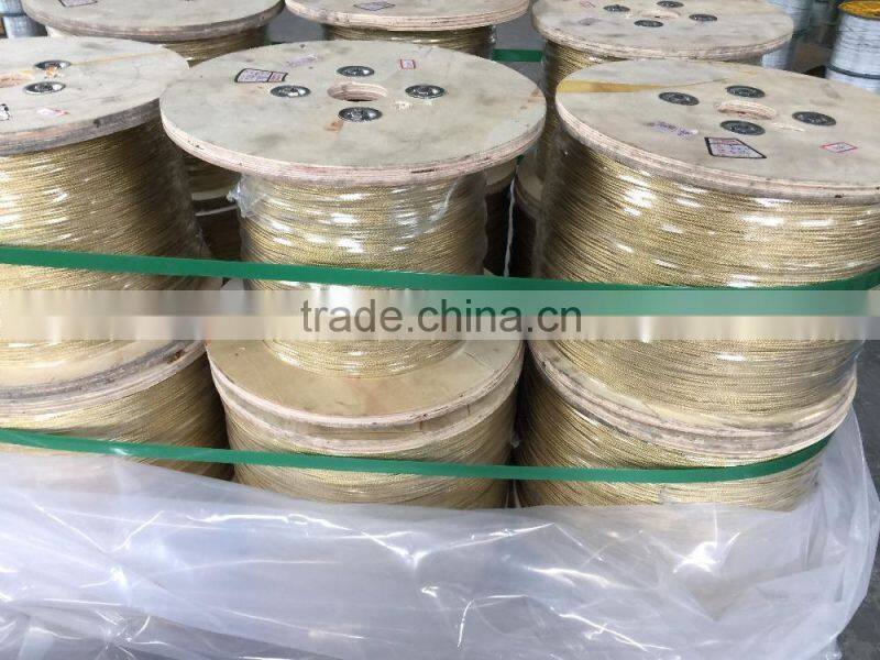 small copper steel wire rope synchronous machine