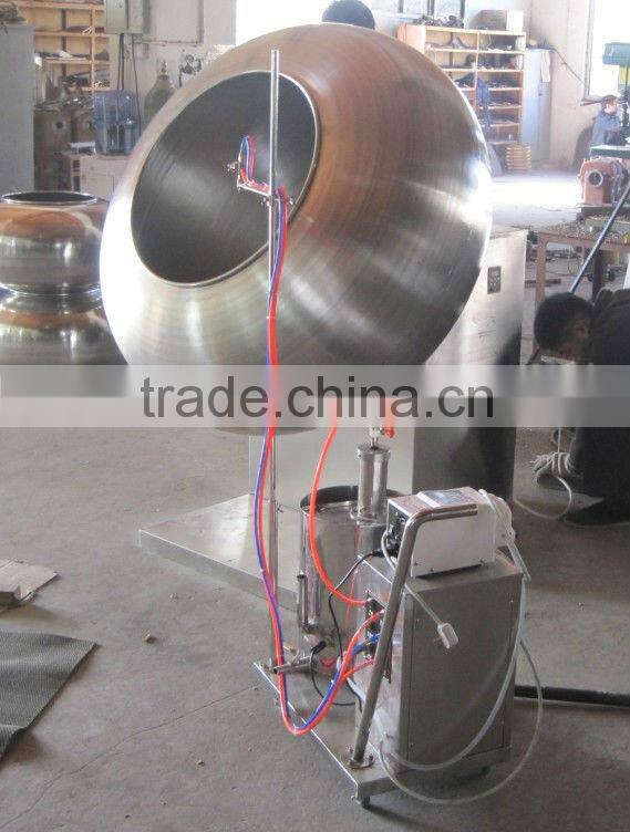 Fully stainless steel wide output range Snack Machines chocolate coater machine 86-15003847743