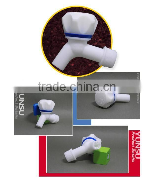 Brand new white+blue marble nude sculptures plastic faucet with CE certificate