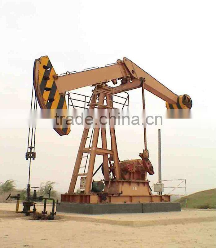 Oil field beam pumping unit