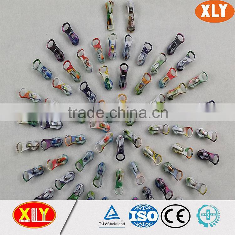 shenzhen xly autolock slider for bag nylon zipper