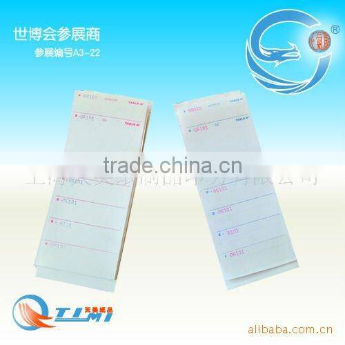 order pads,Guest check ,Restaurant docket book,waiter docket book
