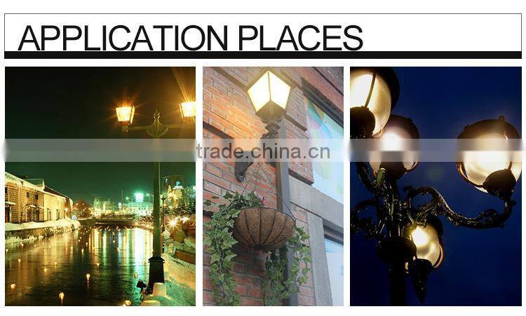 IP67 waterproof high lumen 24w e40 led street light lamp