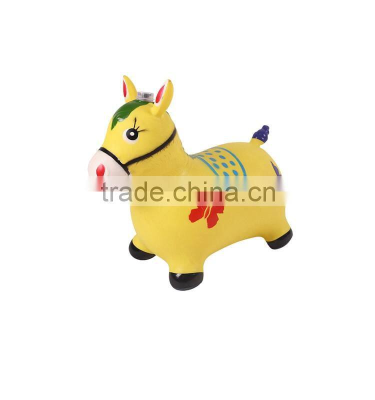 Plastic Riding Toy/Kids Inflatable Horse Jumping