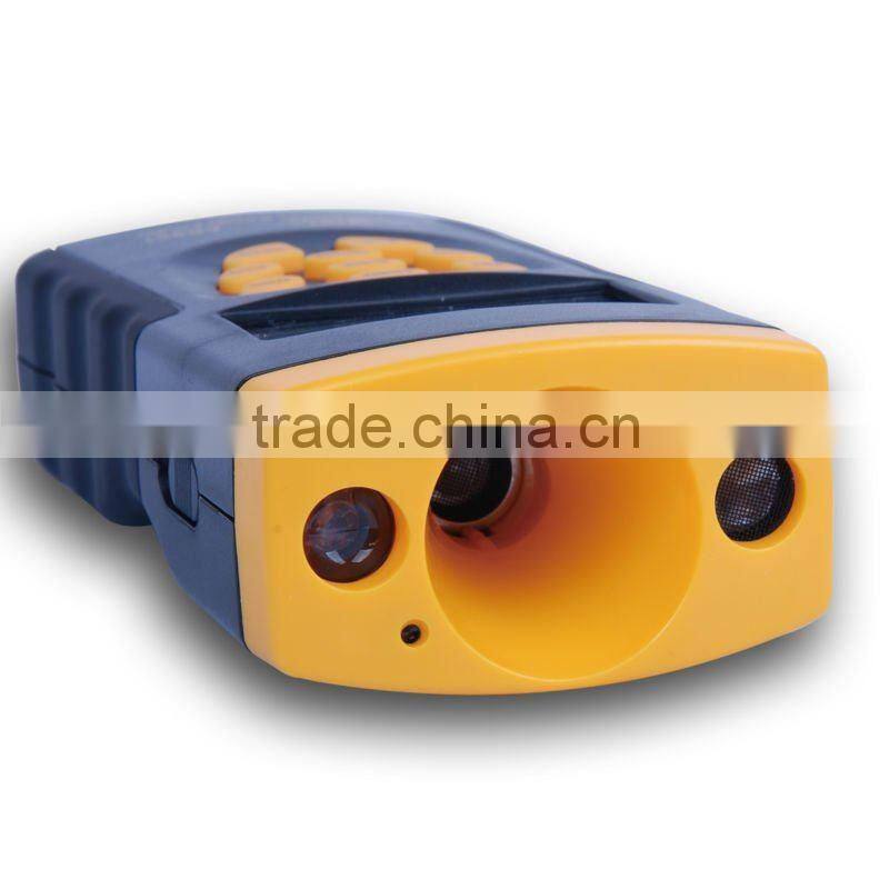 Laser Area Volume Measure Range 0.5m ~60m 20inch~197ft Ultrasonic Distance Meter