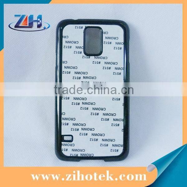 High Quality sublimation cell phone case for Samsung Galaxy S5 with metal insert