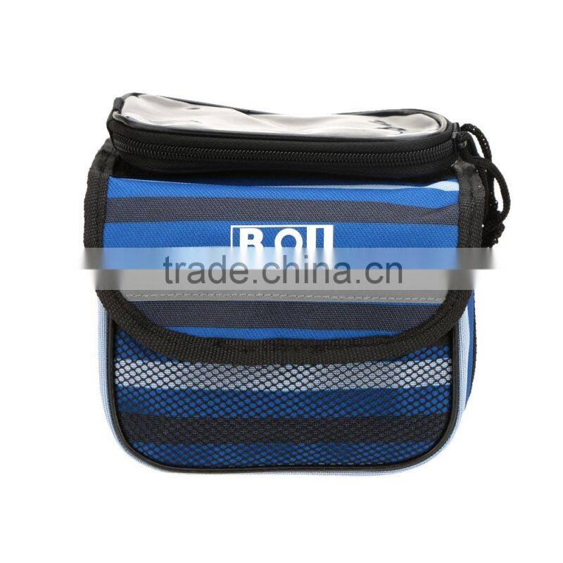 Outdoor Mountain Road Bike Bag Bicycle Front Tube Bag Cycling Phone Touch Screen Pouch Pannier Bike Bags Bicycle Accessories