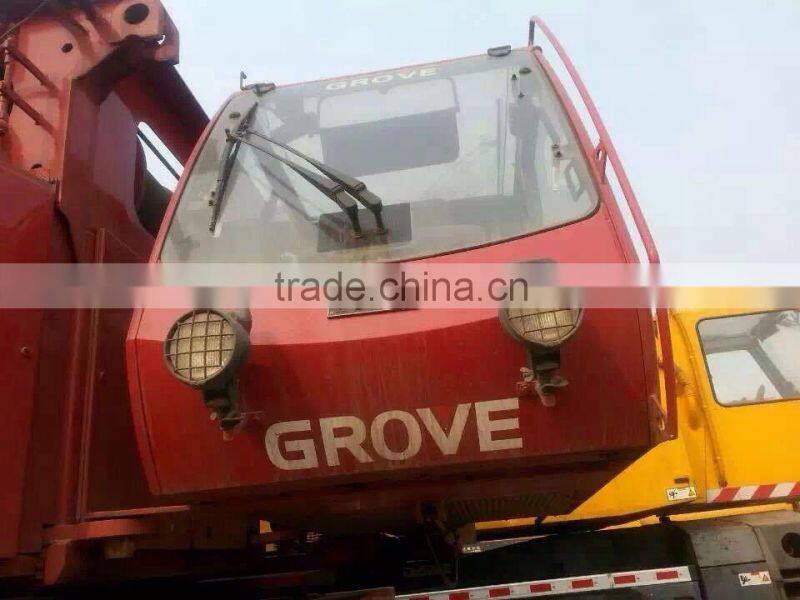 Used Grove 450ton truck crane original Germany,sale in Shanghai