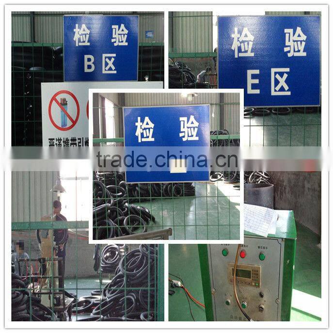 Three wheeler tube made from natural and butyl