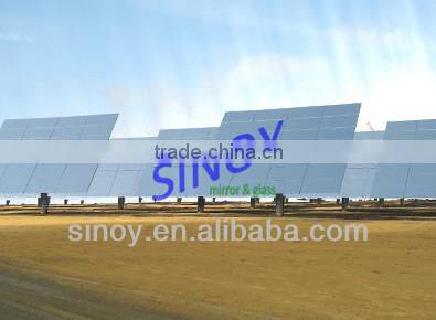 high quality supper thin solar radiation mirror visible light reflectivity93.7% Widely used for CSP system