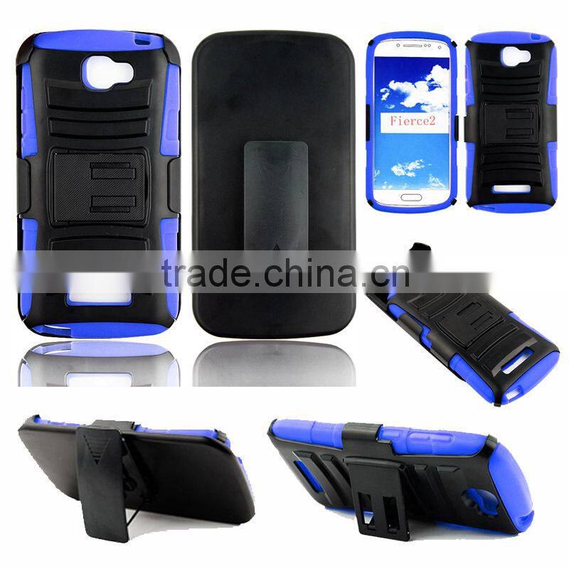 Shockproof and holster case for Alcatel one touch fierce 2 7040