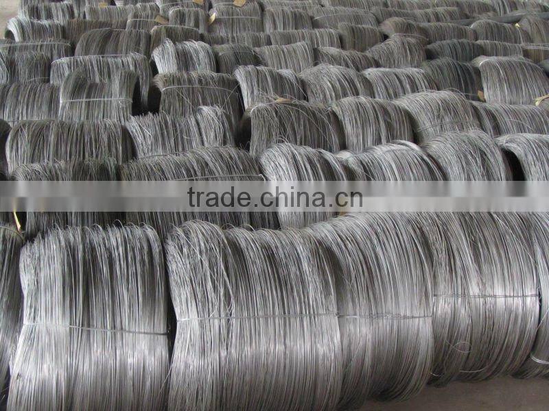 lang lay galvanized 17x7 steel wire rope 6mm