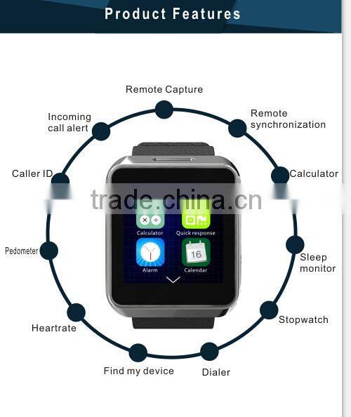 2015 factory fashion touch screen bluetooth speaker watch