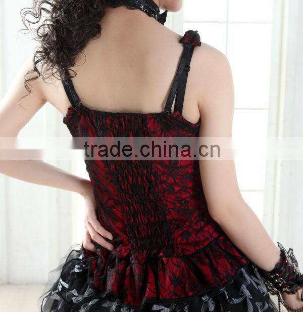 Glp 2013 bow lace ruffle lolita vest pattern 61251