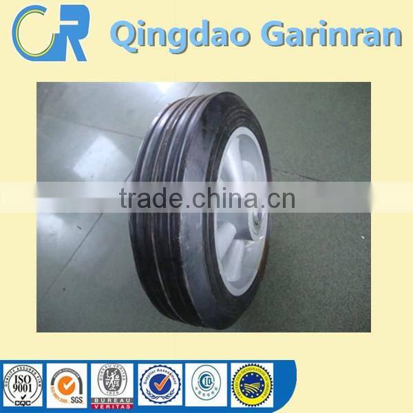 wholesale manufacture 4.00-8 rubber wheel for wheel barrow