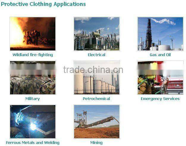 red permanent flame retardant armaid fiber fabric for aramid jacket