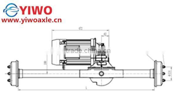golf cart axle golf cart rear axle