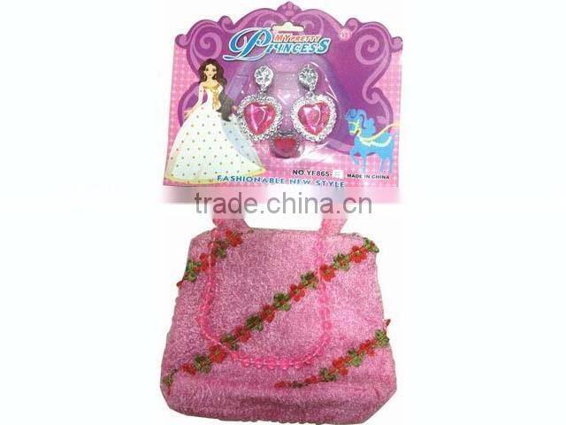 Girl toys Little handbag, beauty set for girls 2 models