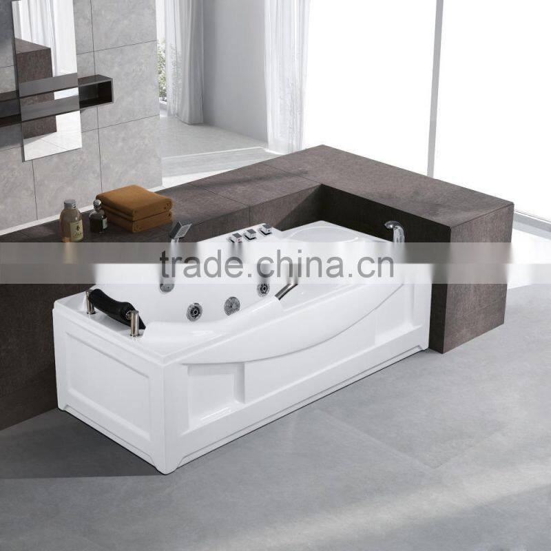cUPCpolishing bathtub,small freestanding square bathtub,single person spa bathtub