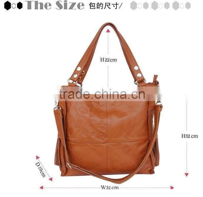 2011 newest design casual lady leather bag