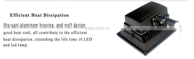UL cUL ip65 30W 50W LED Flood Light Knuckle Mounted with 3 Years Warranty