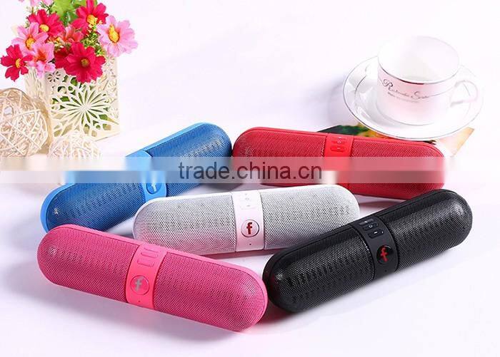 2016 High Definition Audio, Built-in Microphone The pill car outdoors outdoor cheap bluetooth speaker with led