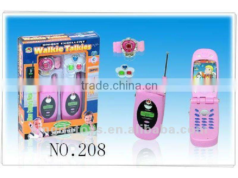 Pink with a beauty girl picture mobile phone