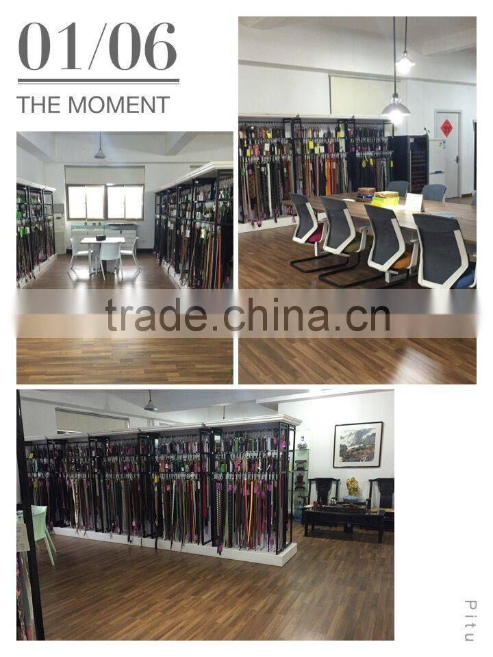 Women and kids fashion punching belt with Candy color glazed PU